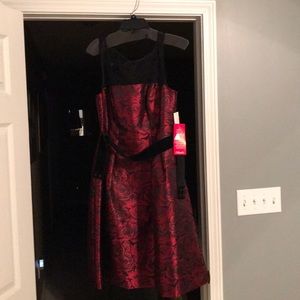 Black and Red short after 5pm dress